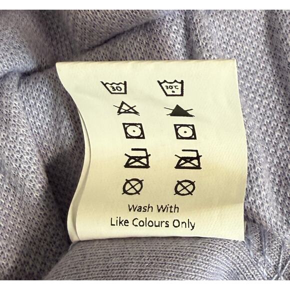 Halara Women Crop Hoodie Jacket Size XS Extra Small Purple Long Sleeve NWT New - Picture 10 of 10